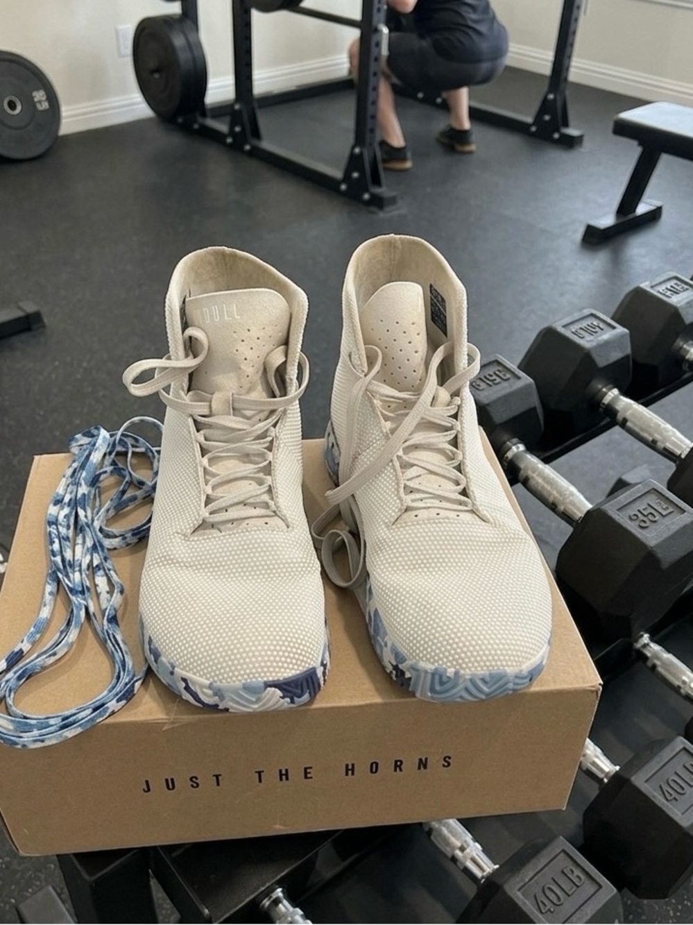 Nobull specialized athletic training shoes.